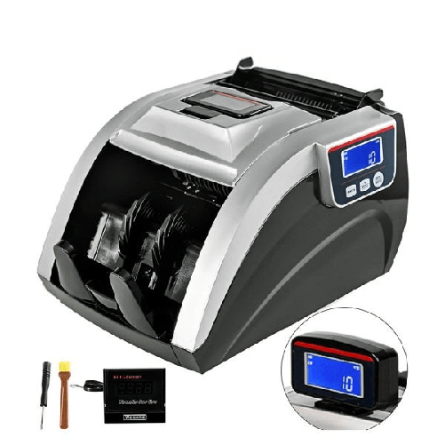 Trade Shop Traesio-contabanconote Professionale Rilevatore Banconote False Conta Soldi Euro Display -