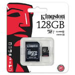 Kingston-kingston Micro Sd 128gb Microsd Classe 10 Sdhc Scheda Di Memoria Card Smartphone -