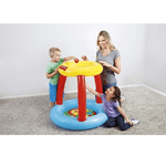 Trade Shop Traesio-piscinetta Gonfiabile Con Palline Amici Animali Per Bambini 2 Anni+ 89x84cm 93541 -