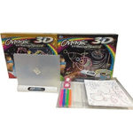 Trade Shop Traesio-gioco Educativo Lavagna Magica 3d Con Occhiali E Pennarelli Colorati -