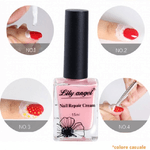 Trade Shop Traesio-smalto Peel Off Removibile Pellicola Protezione Dita Anti Sbavature Nail Art -