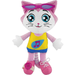 Trade Shop Traesio-pupazzo Milady Peluche Morbido Educativo 44 Gatti Gioco Per Bambini 1 Anno + -