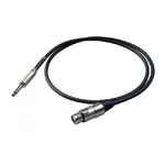 Trade Shop Traesio-cavo 10 Metri Audio Per Microfono Casse Femmina Xlr Connessione Spina Jack 1.5 -