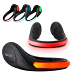 Trade Shop Traesio-luce Led Per Scarpe Clip Visibilità Notturna Sicurezza Jogging Corsa -