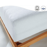 Trade Shop Traesio-coprimaterasso Sanitario Impermeabile 1 Piazza Con Angoli Elastici 90x195cm -