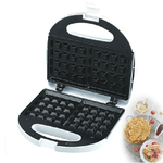 Trade Shop Traesio-macchina Per Cialde A Cuore Piastra Waffle Acciaio Waffel Waffle Wafer 750w -