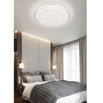 Trade Shop Traesio-plafoniera Lampadario Da Soffitto Luce Led 3 Tonalità Di Luce Dimmerabile C24-3c -