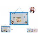 Trade Shop Traesio-lavagna Magnetica Con Cornice In Plastica Per Bambini Con Pennarello Gioco 07684 -