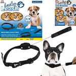 Trade Shop Traesio-collare Guinzaglio Retraibile 2 In 1 Per Cane Cani Taglia S/m Con Magnete -