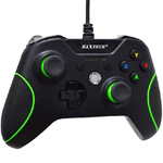 Trade Shop Traesio-joystick Joypad Controller Nero Per Xbox One Con Cavo Filo Usb Compatibile -