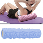 Trade Shop Traesio-rullo Fitness Pilates Schiuma Tubo Esercizi Palestra Yoga Massaggi Schiena 13x45 -