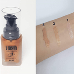 Trade Shop Traesio-primer Illuminante Liquido Viso Bronzo 03 Trucco Highlighter Cover Make Up 28ml -