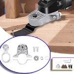 Trade Shop Traesio-kit Conversione Da Smerigliatrice Flex A Utensile Oscillante Multifunzione 07358 -