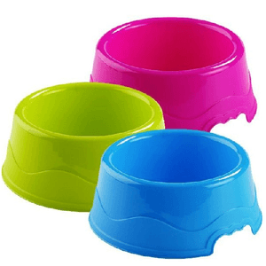 Trade Shop Traesio-ciotola Cocker Per Cane Animali In Plastica 0,40 Litri Vari Colori -