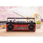 Trade Shop Traesio-cassa Speaker Bluetooth Lettore Musicassette Radio Usb Sd Mp3 Mk-132bt -