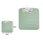 Cleafe-tappeto Tappetino In Pvc Antiscivolo Per Vasca Bagno Doccia 50x50cm 79728 Verde -