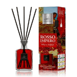 Trade Shop Traesio-maxi Diffusore Ambiente Bastoncini Fragranza Rosso Impero Rose E Tulipani 250 Ml -