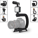 Trade Shop Traesio-supporto Stabilizzatore Portatile Videocamera Smartphone Luce Microfono Ay-49u -