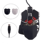 Trade Shop Traesio-mouse 10 Tasti Gaming Rgb Multicolor Led 4000 Dpi Usb Pc Multiplayer X11 -