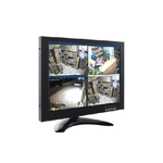 Trade Shop Traesio-tv Televisore Monitor Digitale 10.1 Tft Videosorveglianza Cctv Av Vga Bnc Hdmi -