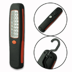 Trade Shop Traesio-torcia Lampada Calamita Gancio 30 Led + 7 Led Per Casa Auto Ufficio Emergenza -