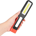 Trade Shop Traesio-torcia Lavoro Cob A Led Lanterna Ricarica Usb Gancio Magnetica Auto Campeggio -