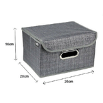 Cleafe-box Scatola Salvaspazio Portatutto Contenitore Organizer 26 X 20 X 16 Cm 69692 -