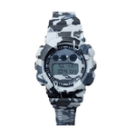 Trade Shop Traesio-orologio Sportivo Polso Zh 7901 Uomo Cronografo Digitale Data Camouflage Grigio -