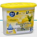 Trade Shop Traesio-deumidificatore Con 220 Gr. Di Granuli Deumidificatore Aria Fragranza Limone -