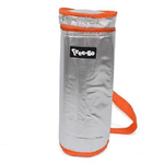 Trade Shop Traesio-borsa Porta Bottiglia Frio Termico Metallizzato 2 Litri Per Sport Mare Viaggi -