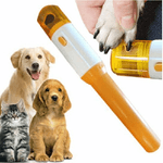 Trade Shop Traesio-pet Pedicure Lima Elettrica Cordless Per Unghie Pulizia Cane E Gatto Unghia -