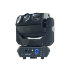 Trade Shop Traesio-faro Discoteca Testa Mobile 9 Led 360 Gradi Rgbw Moving Head Light Proiettore -