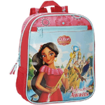 Trade Shop Traesio-zainetto Scuola Elena Di Avalor 28 Cm Zaino Asilo Bambine Rosso Azzurro -