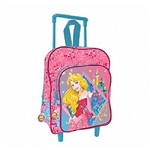 Trade Shop Traesio-mini Zaino Trolley Aurora Bella Addormentata Disney 30x20x10cm Scuola Pranzo Asilo Per Bimba -