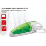 Trade Shop Traesio-aspirapolvere Cordless 35 Watt Aspira Liquidi Polvere Briciole Ricaricabile -