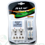 Trade Shop Traesio-caricabatterie Per Pile Ricaricabili Carica Batteria Aa / Aaa / 9v A-613 -