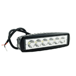 Trade Shop Traesio-faro Lampada Supplementare Profondita' Per Auto Fuoristrada 12v 6 Led 18w Ip68 -