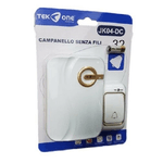 Trade Shop Traesio-campanello Wireless Senza Fili 32 Melodie Tekone Jk04-dc Casa Esterno Porta -