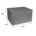 Cleafe-box Scatola Salvaspazio Portatutto Contenitore Organizer 50 X 40 X 30 Cm 69695 -