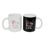 Trade Shop Traesio-tazza Mug In Ceramica Scritta You Are The Best Of My Life Latte Colazione 211168 -