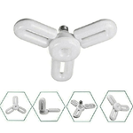 Trade Shop Traesio-lampada Lampadario Deformabile Lampadina Led 35w 6500k 3 Vie Bianca E27 Ccl-3+1 -