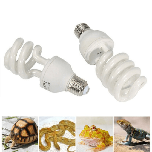Trade Shop Traesio-lampada Fluorescente Uvb 10.0 Luce Solare Rettili Habitat Estremamente Luminoso -