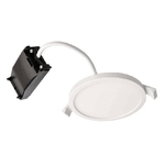 Trade Shop Traesio-plafoniera Tonda Incasso 10cm Faretto Led 7w Moderno Pannello Luce Calda Soffitto -