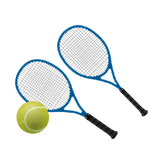 Trade Shop Traesio-kit Confezione Set Tennis 2 Racchette Con Palla Con Custodia Sport Accessori -