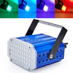 Trade Shop Traesio-proiettore Faro Effetto Strobo Led Luce Bianca Controllo Musicale Regolabile -