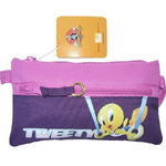 Trade Shop Traesio-bustina Portacolori Portapenne Per La Scuola O Disegno A Zip Singola Tweety -