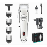 Maxtech-tagliacapelli Barba Senza Fili Professionale Ricarica Usb Rasoio Valigetta V-032 -