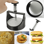 Trade Shop Traesio-stampo Pressa Panino Per Hamburger Gadget Cucina Crea Panini Formina Utensile -