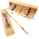 Trade Shop Traesio-gioco Di Società Classico Mikado Spiel Scatola Shangai Bastoncini In Legno 19cm -