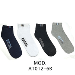 Trade Shop Traesio-12 Paia Di Calzini Uomo Collo Basso Comodi In 4 Colori Sport Dal 40 Al 46 -